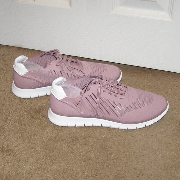 VIONIC size 8.5 Mauve leather sneakers - Picture 12 of 16